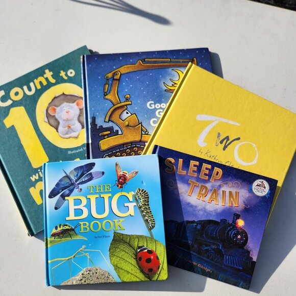 Scholastic Other - Children's Books Book Bundle Lot Set 5 Goodnight Construction Site Kathryn Otosh